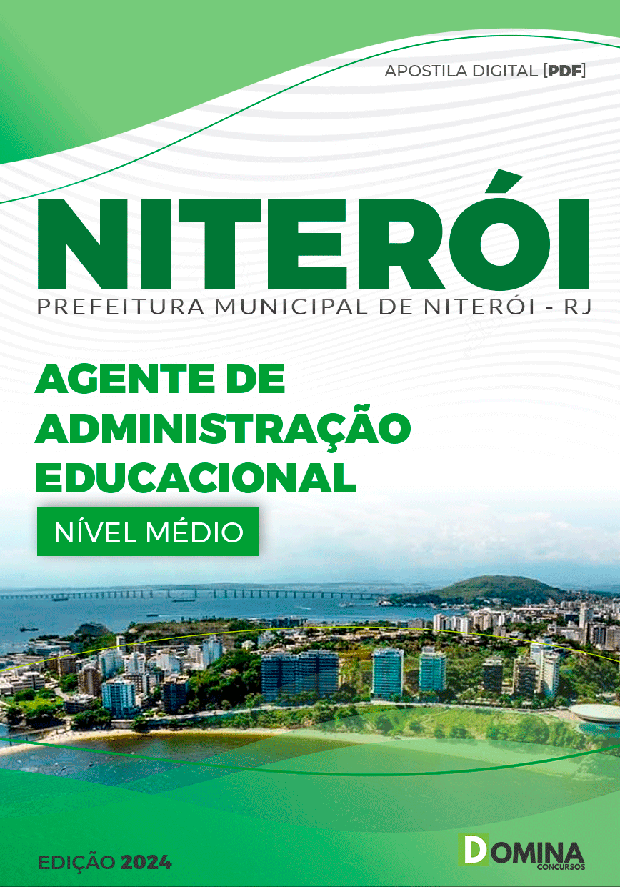 Concurso Pref Niterói RJ 2024 Agente Administrativo Educacional