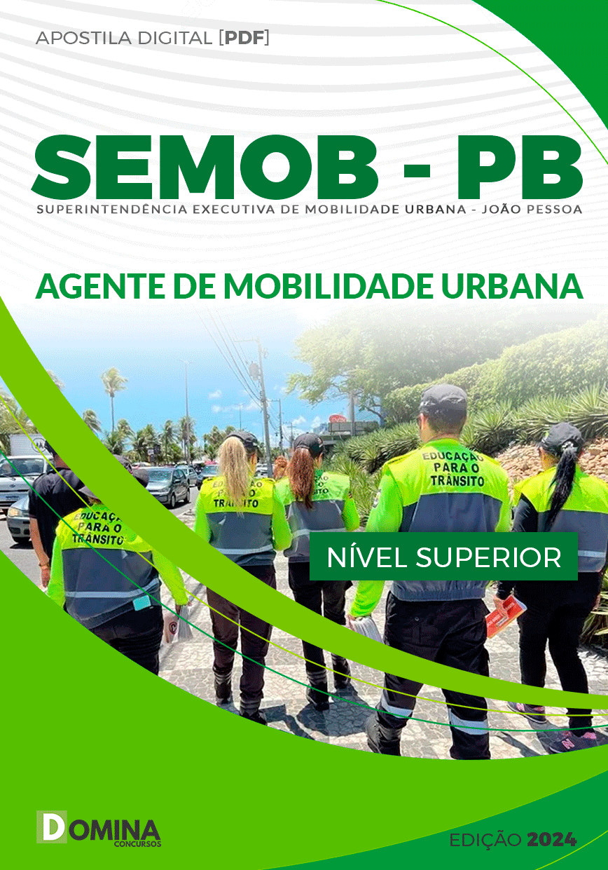 Apostila SEMOB PB 2024 Agente Mobilidade Urbana