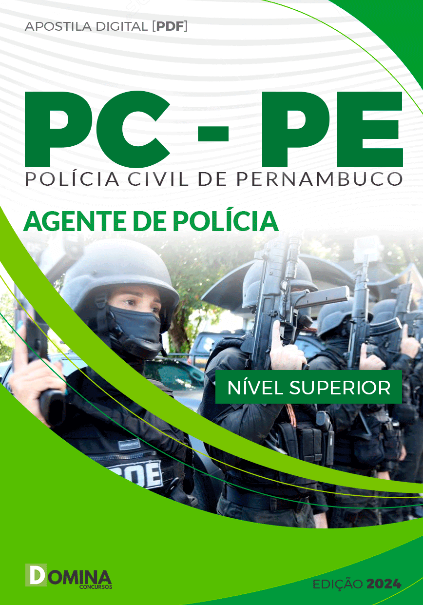 Apostila PC PE 2024 Agente de Polícia