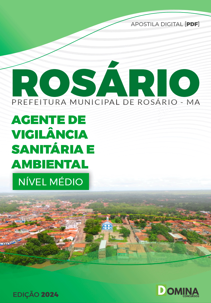 Apostila Pref Rosário MA 2024 Agente Vigilância Sanitária