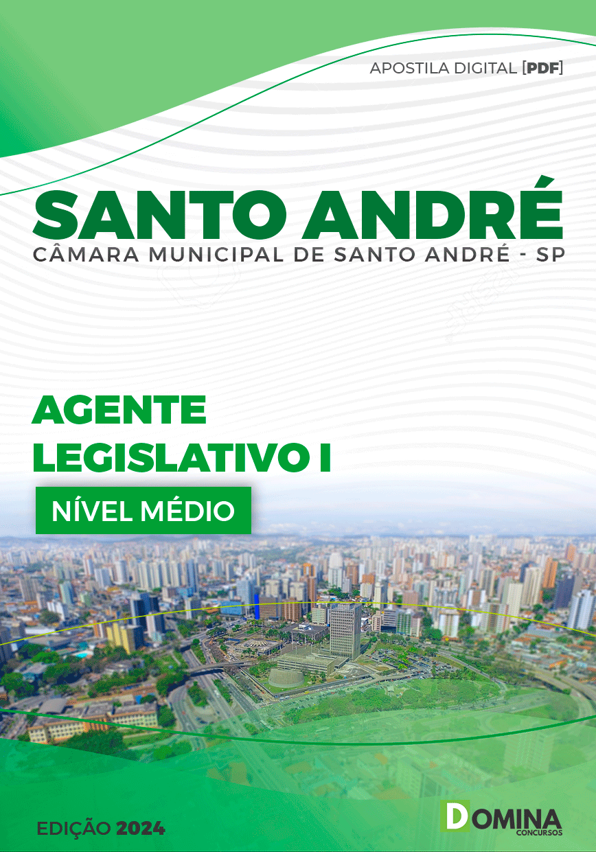 Apostila Pref Santo André SP 2024 Agente Legislativo I