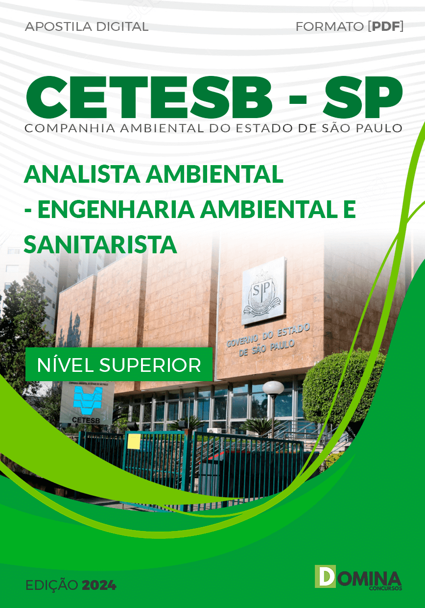 CETESB SP 2024 Analista Amb Engenharia Ambiental e Sanitária