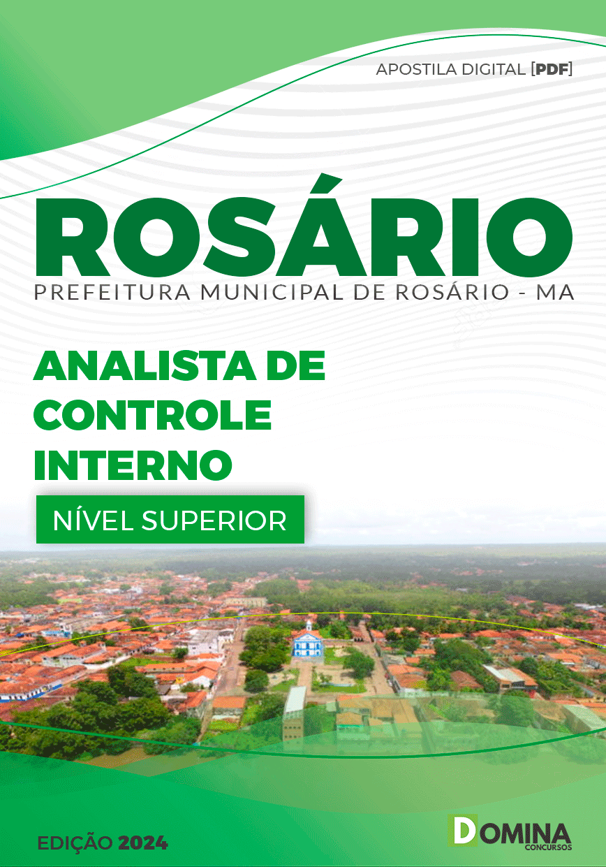 Apostila Pref Rosário MA 2024 Analista Controle Interno