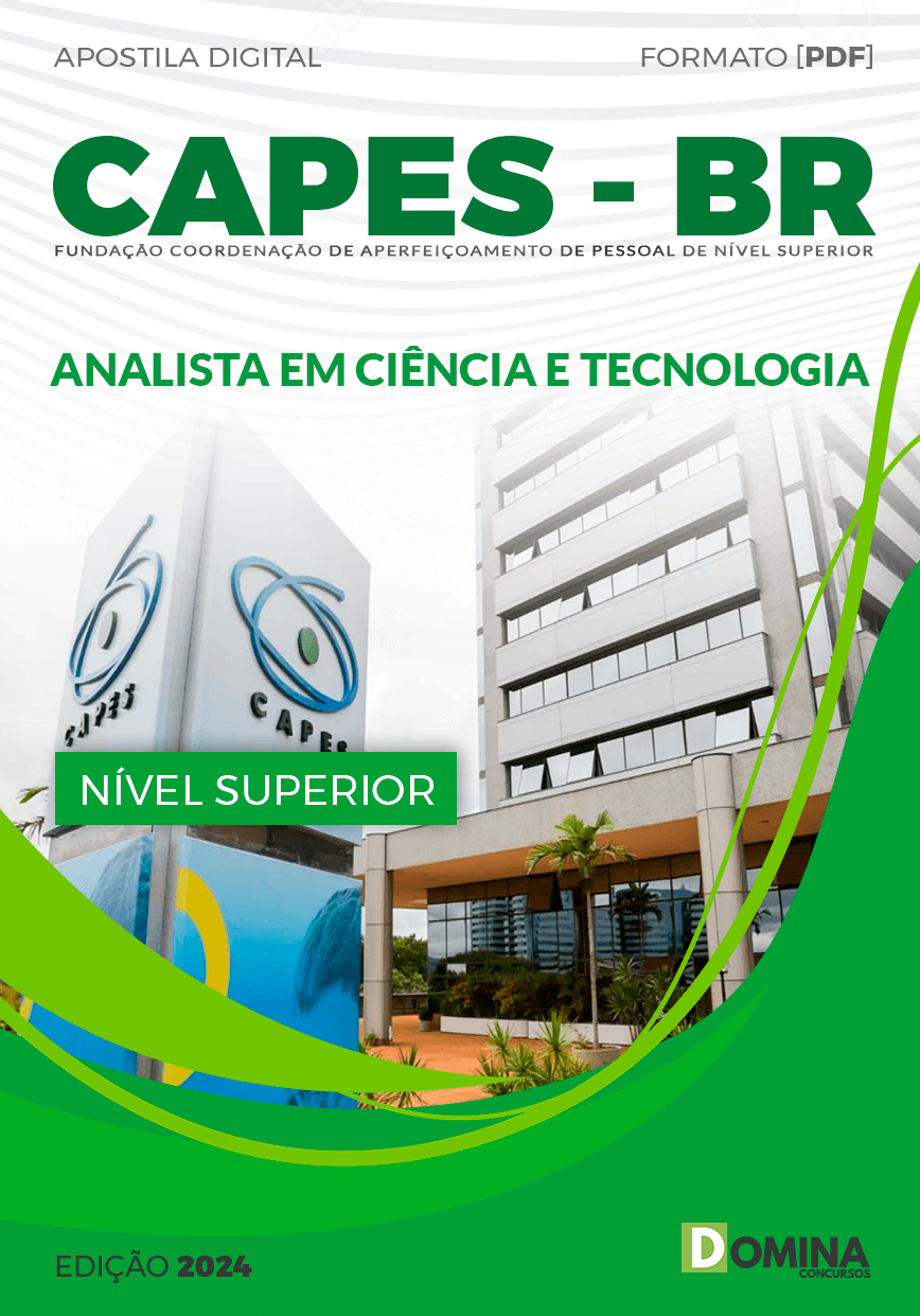 Apostila CAPES 2024 Analista Ciência Tecnologia