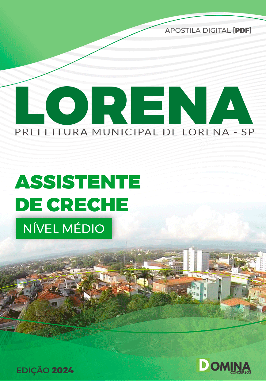 Apostila Pref Lorena SP 2024 Assistente de Creche