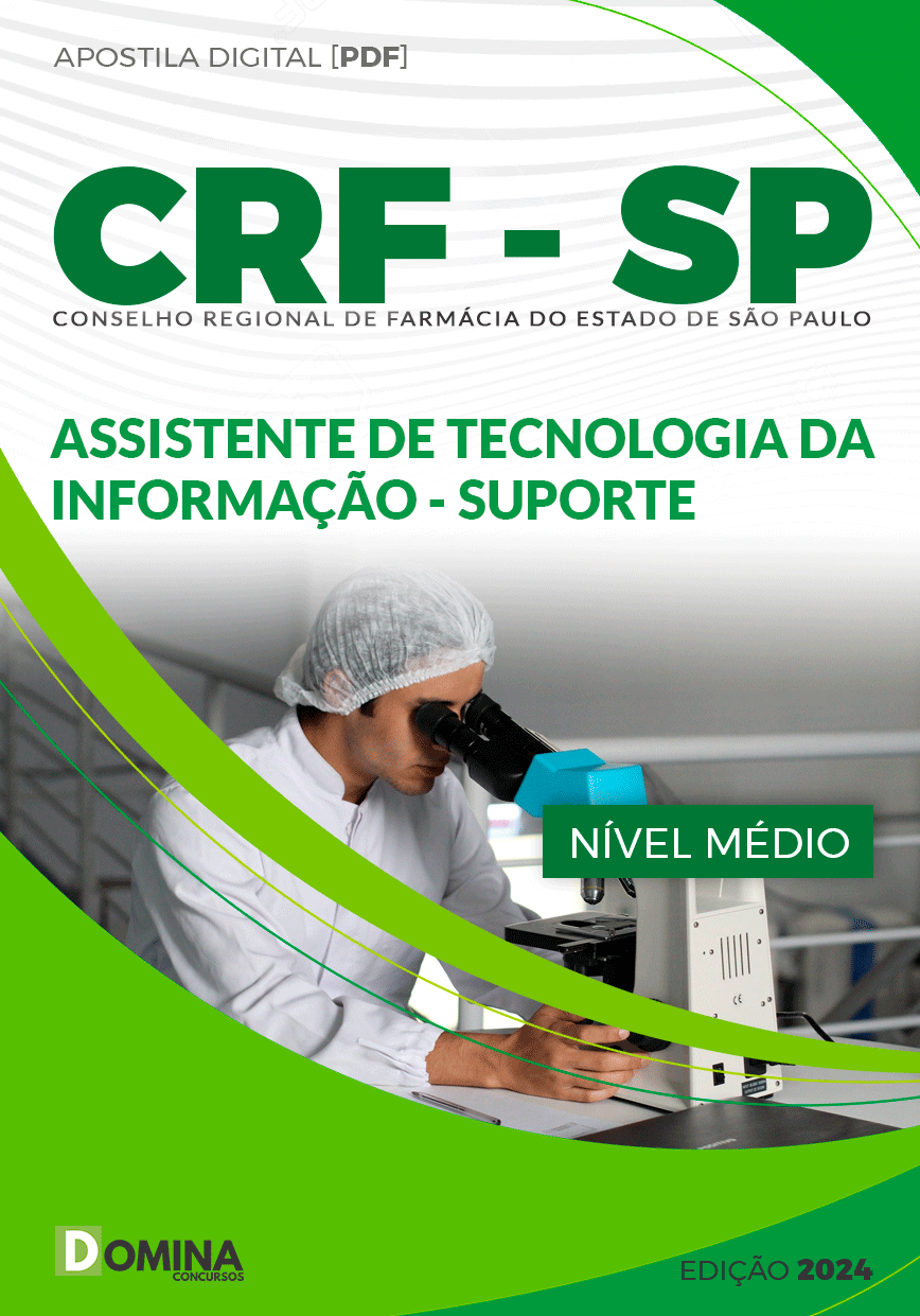 Apostila CRF SP 2024 Assistente de Tecnologia da Informação