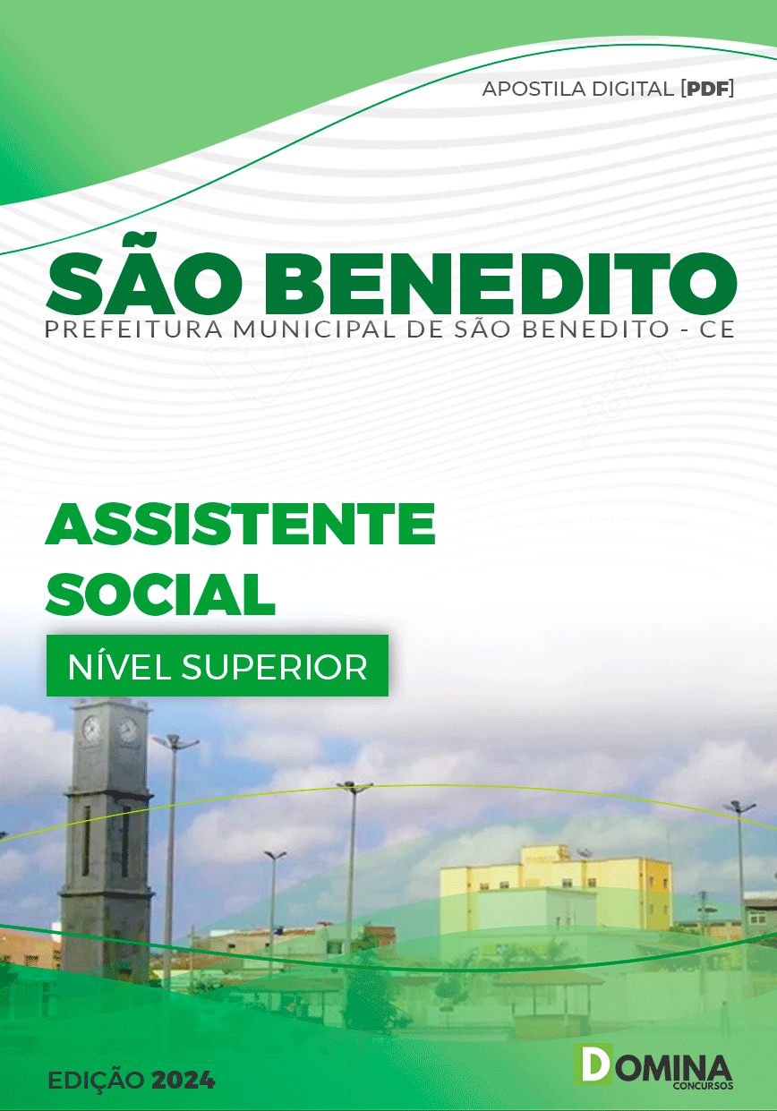 Apostila Pref São Benedito CE 2024 Assistente Social