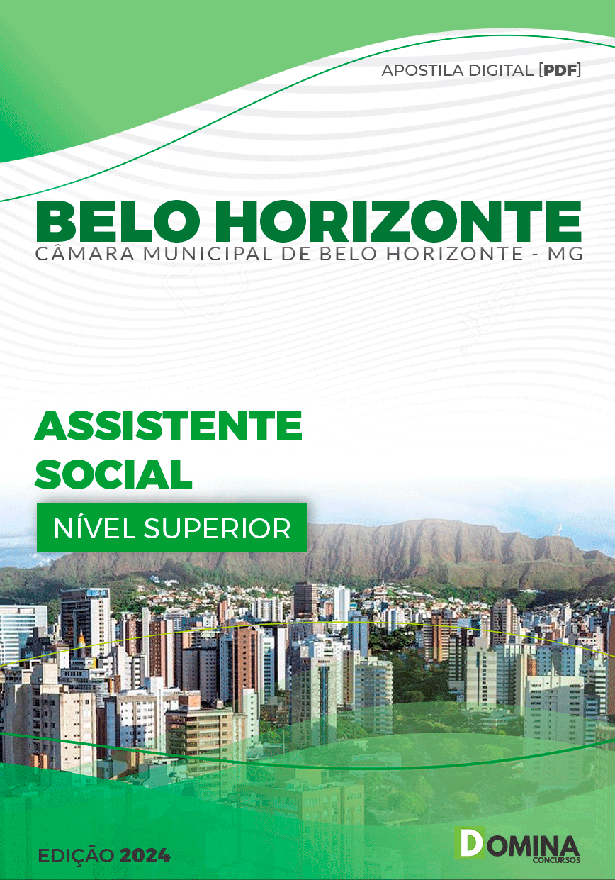 Apostila Pref Belo Horizonte MG 2024 Assistente Social