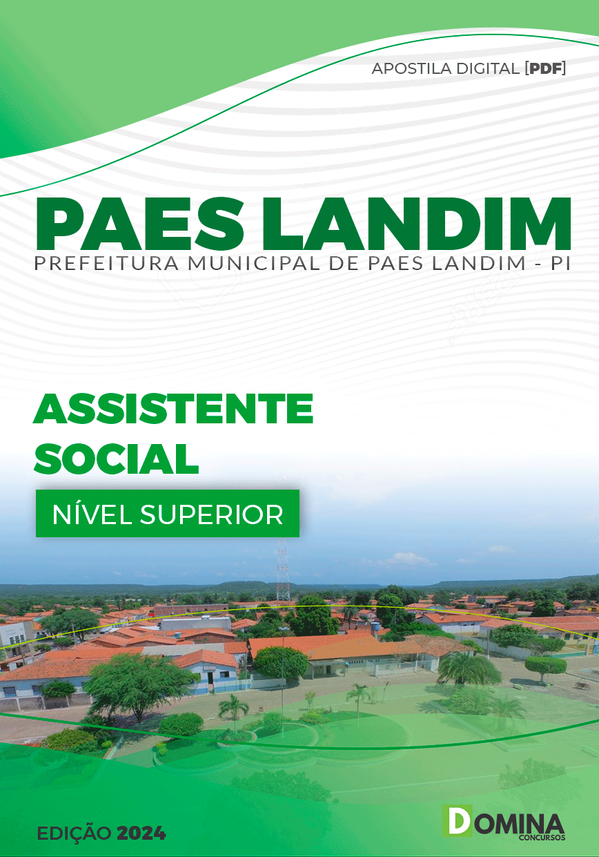 Apostila Pref Paes Landim PI 2024 Assistente Social