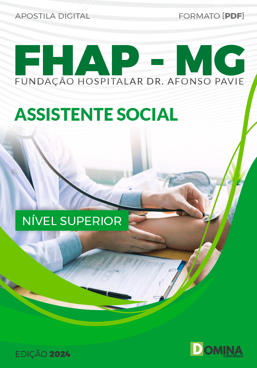 Apostila Concurso FHAP MG 2024 Assistente Social