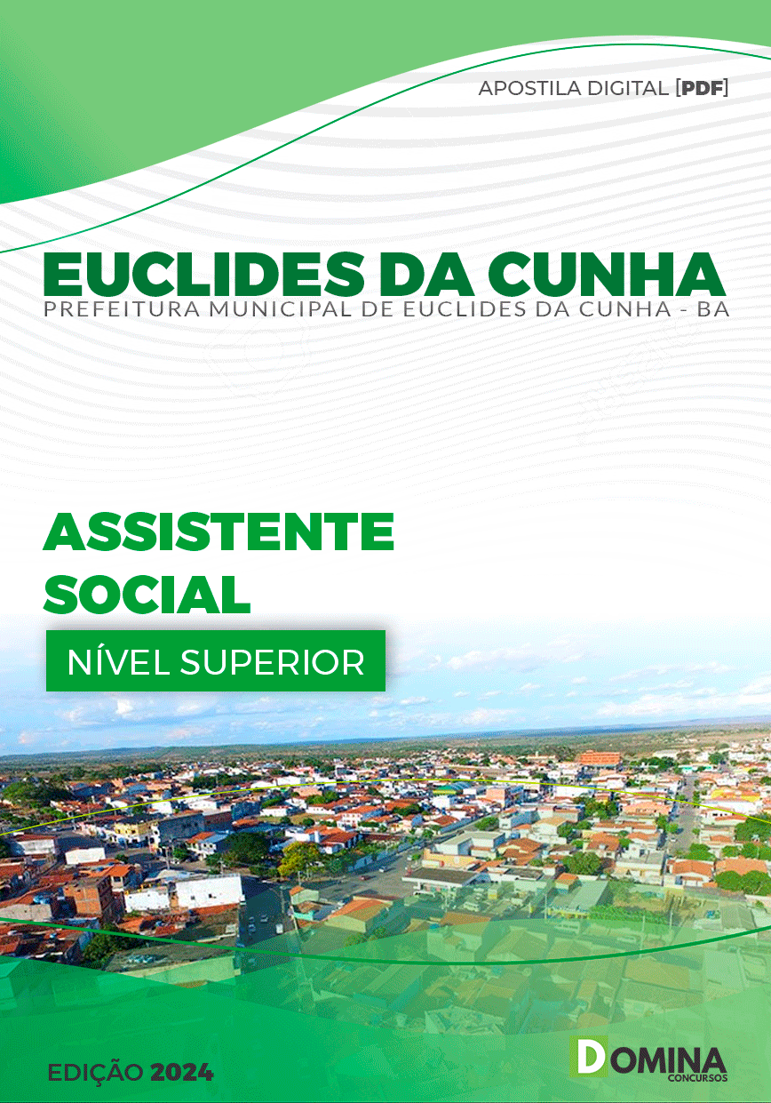 Apostila Pref Euclides da Cunha BA 2024 Assistente Social