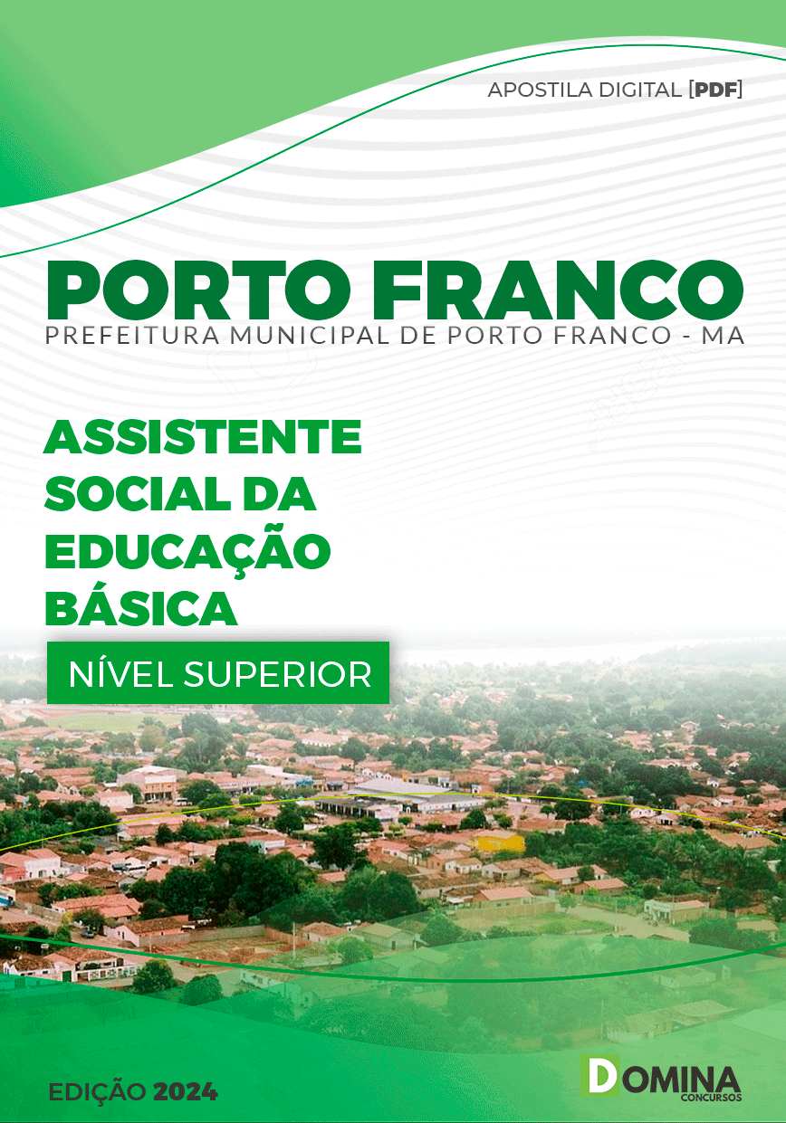 Apostila Pref Porto Franco MA 2024 Assistente Social