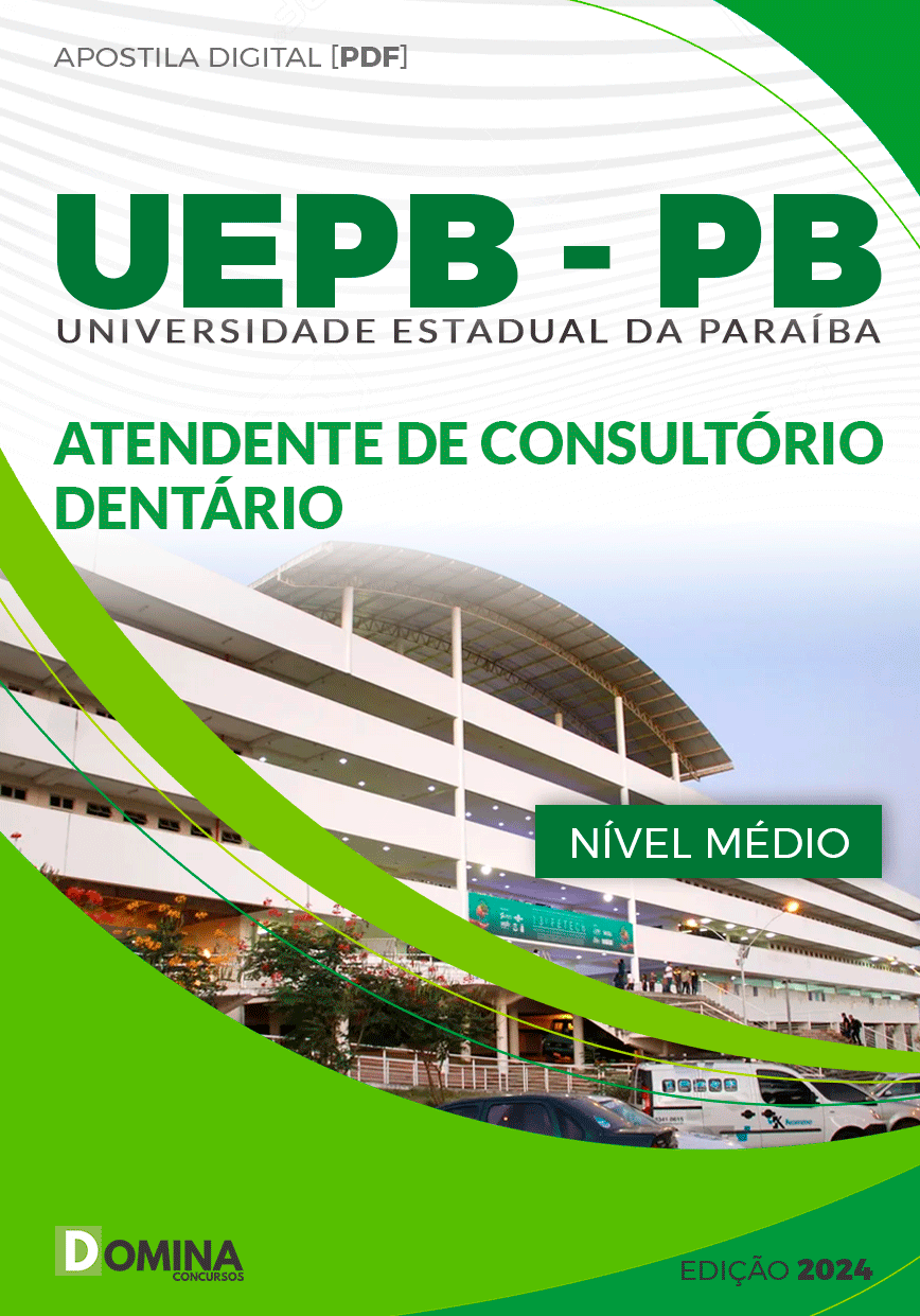 Apostila UEPB PB 2024 Atendente de Consultório Dentário