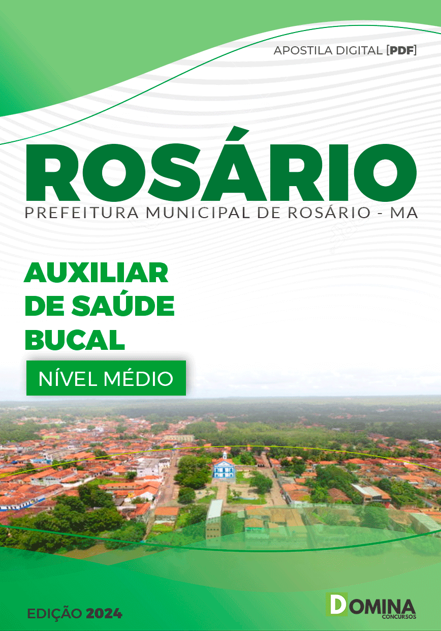 Apostila Pref Rosário MA 2024 Auxiliar Saúde Bucal
