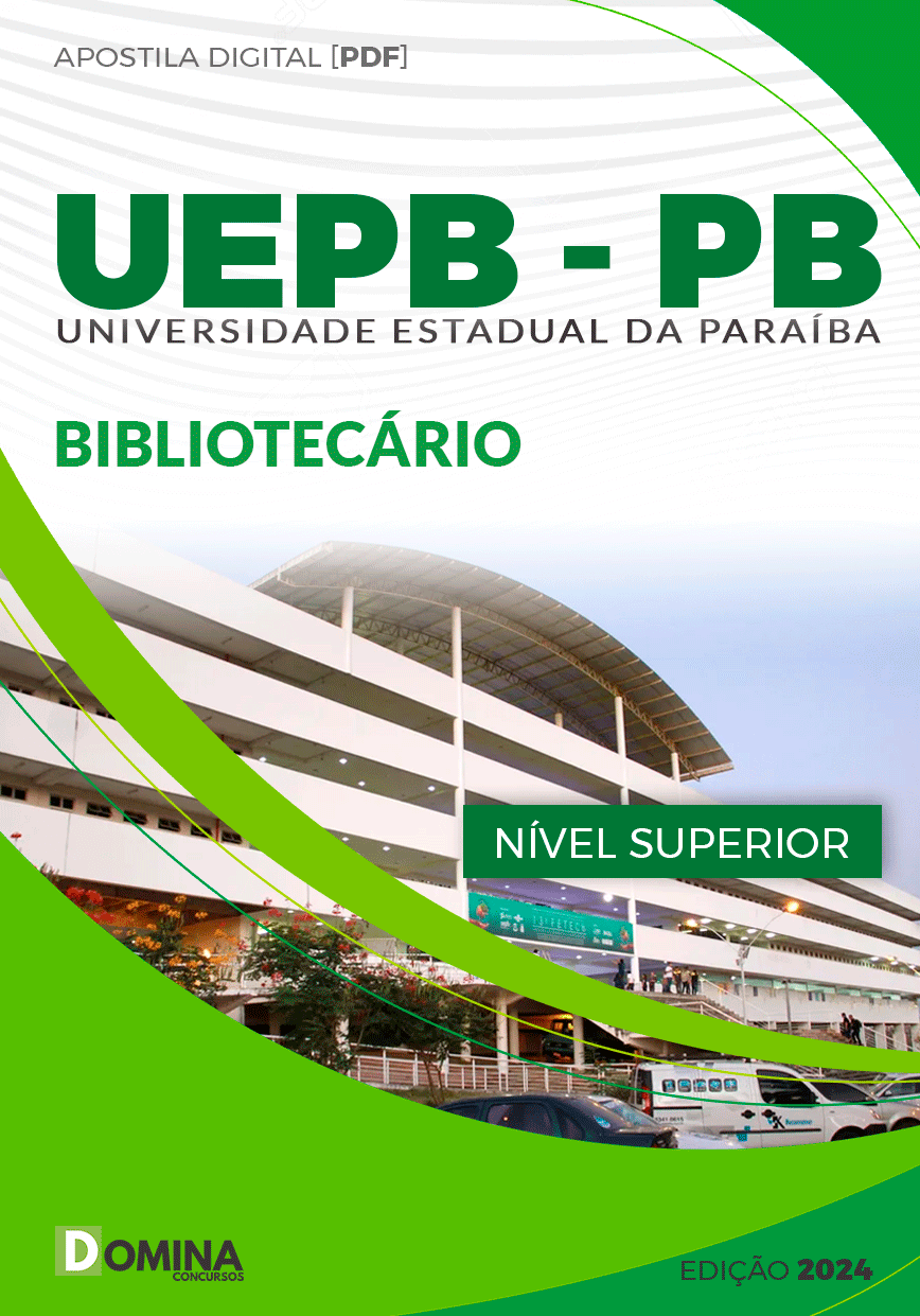 Apostila UEPB PB 2024 Bibliotecário