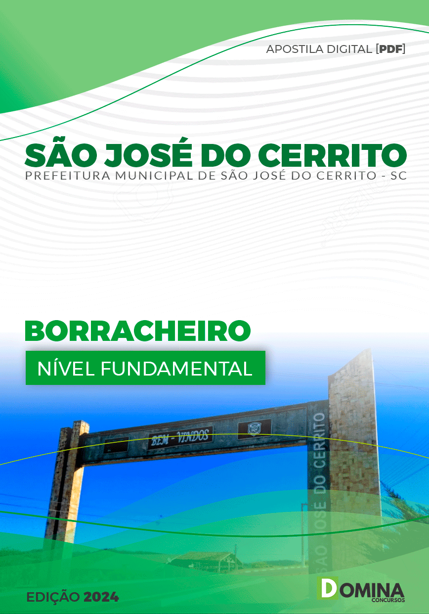 Pref São José do Cerrito SC 2024 Borracheiro