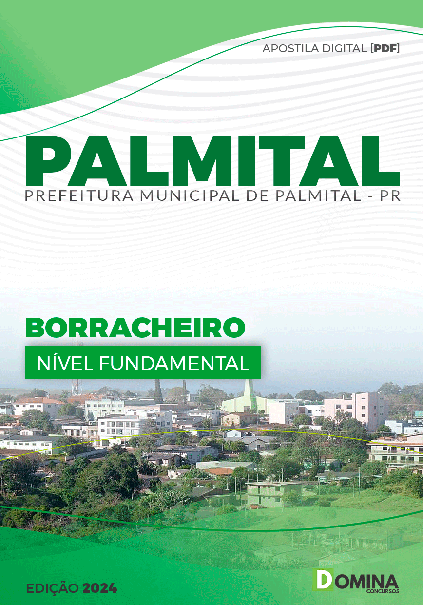 Apostila Pref Palmital PR 2024 Borracheiro