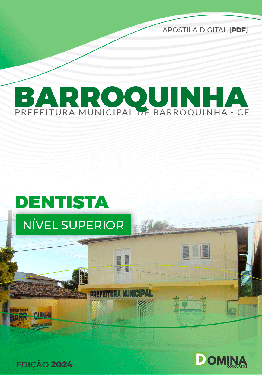 Apostila Pref Barroquinha CE 2024 Dentista