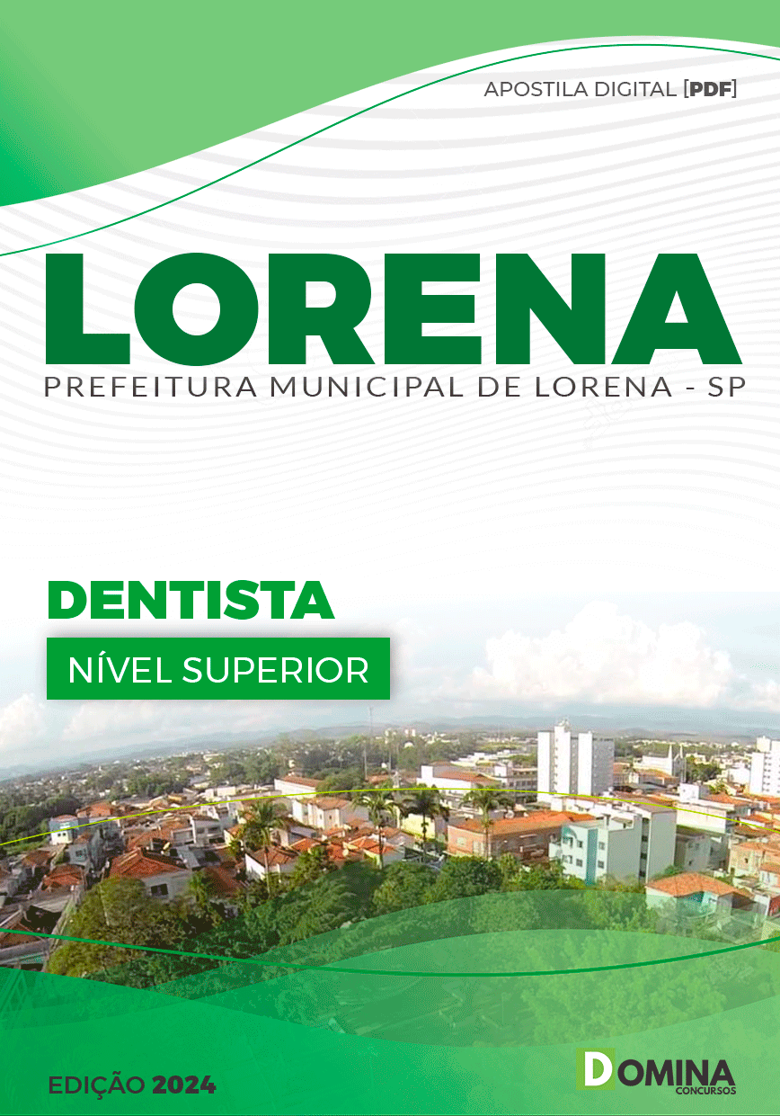 Apostila Pref Lorena SP 2024 Dentista