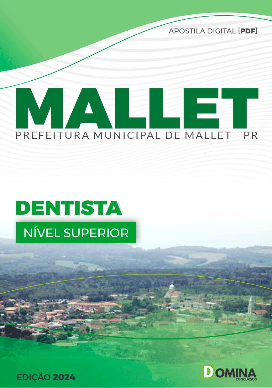 Apostila Pref Mallet PR 2024 Dentista