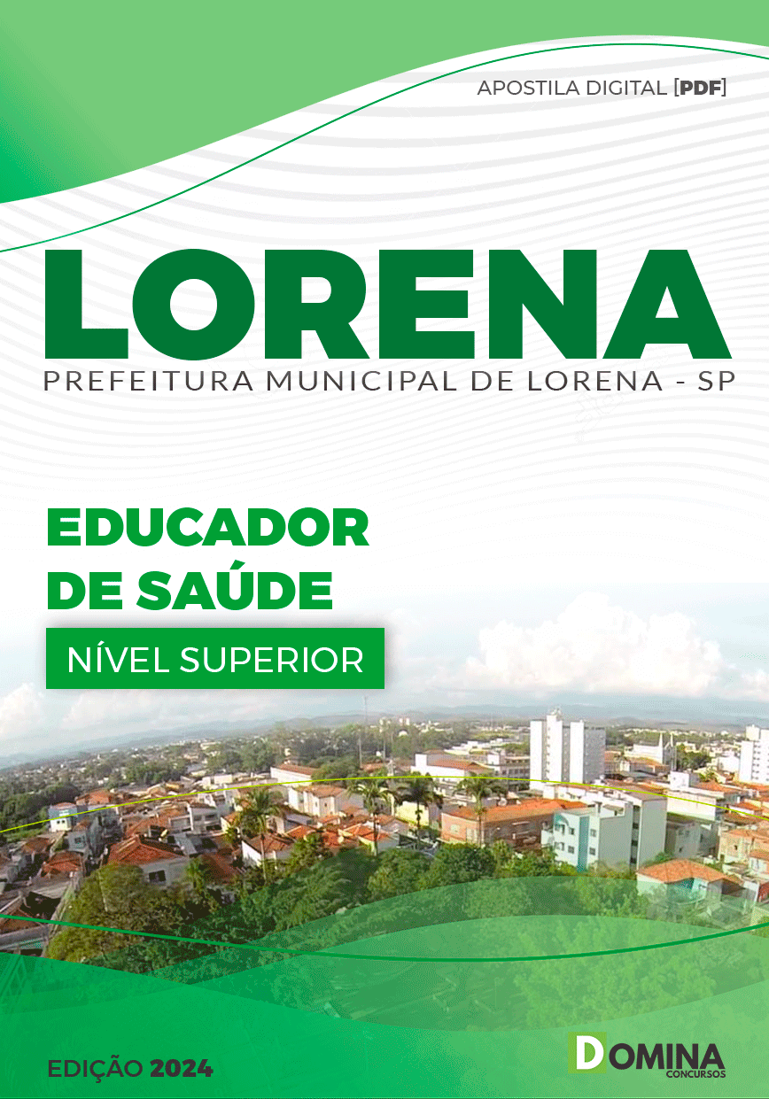 Apostila Pref Lorena SP 2024 Educador de Saúde