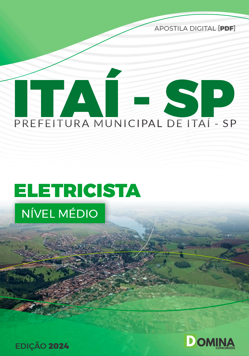 Apostila Pref Itaí SP 2024 Eletricista