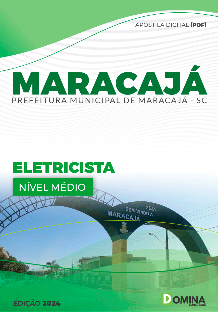 Apostila Concurso Pref Maracajá SC 2024 Eletricista