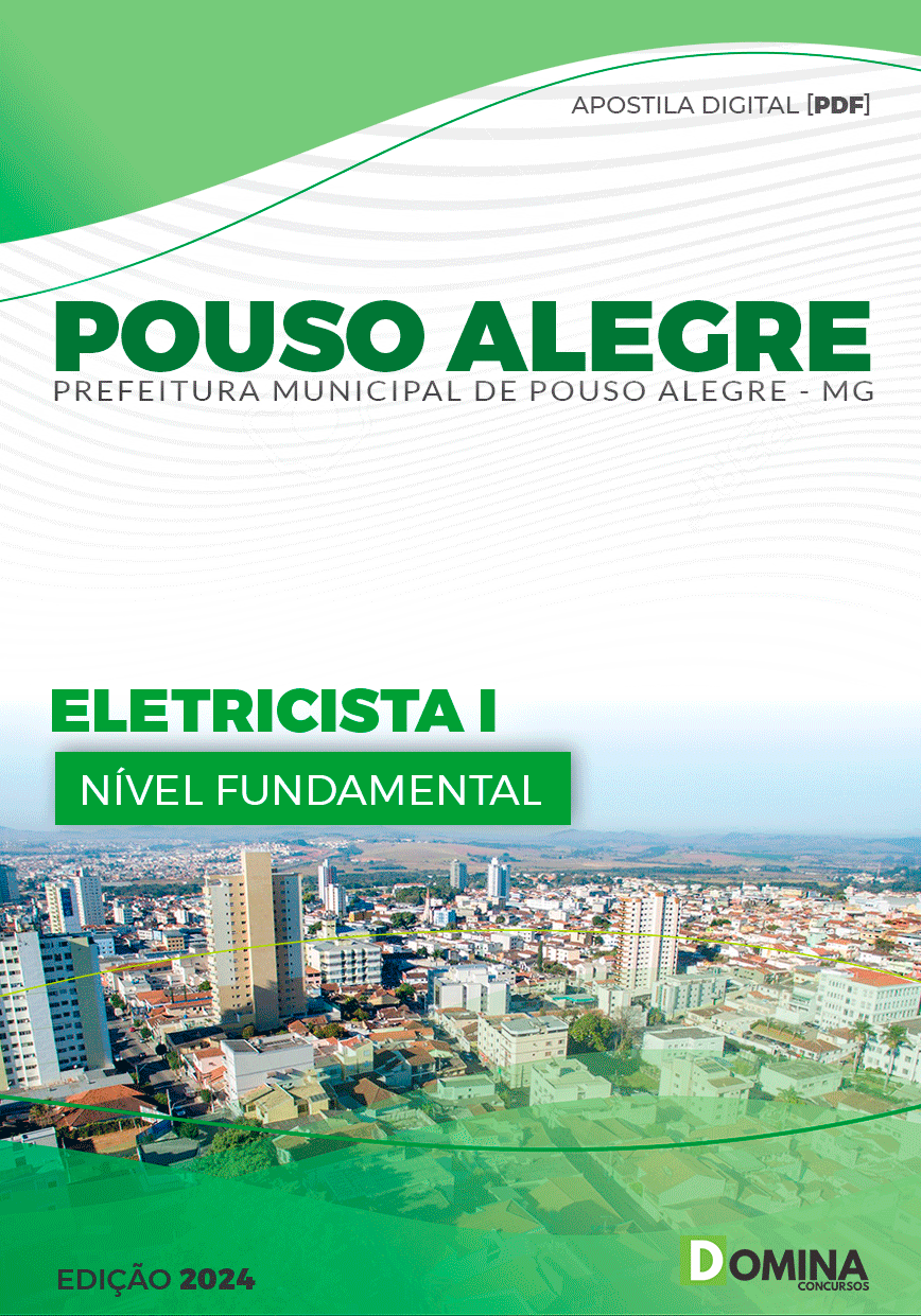 Apostila Pref Pouso Alegre MG 2024 Eletricista