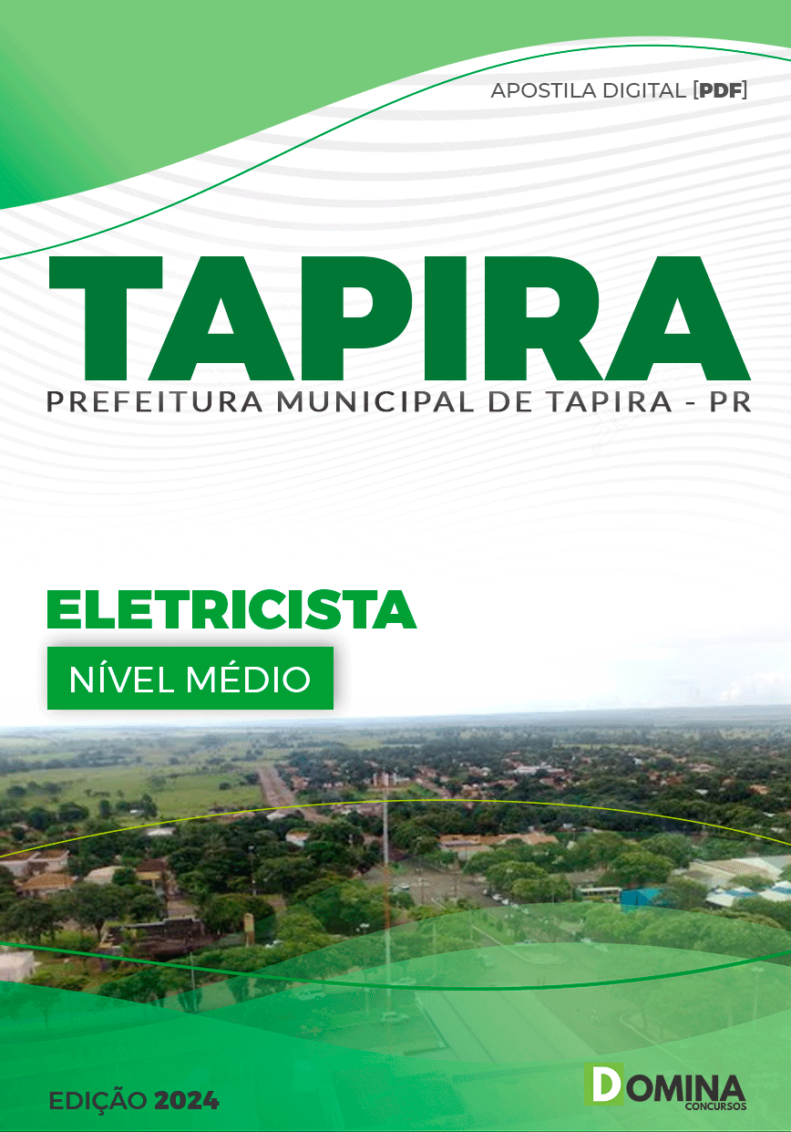 Apostila Concurso Pref Tapira PR 2024 Eletricista