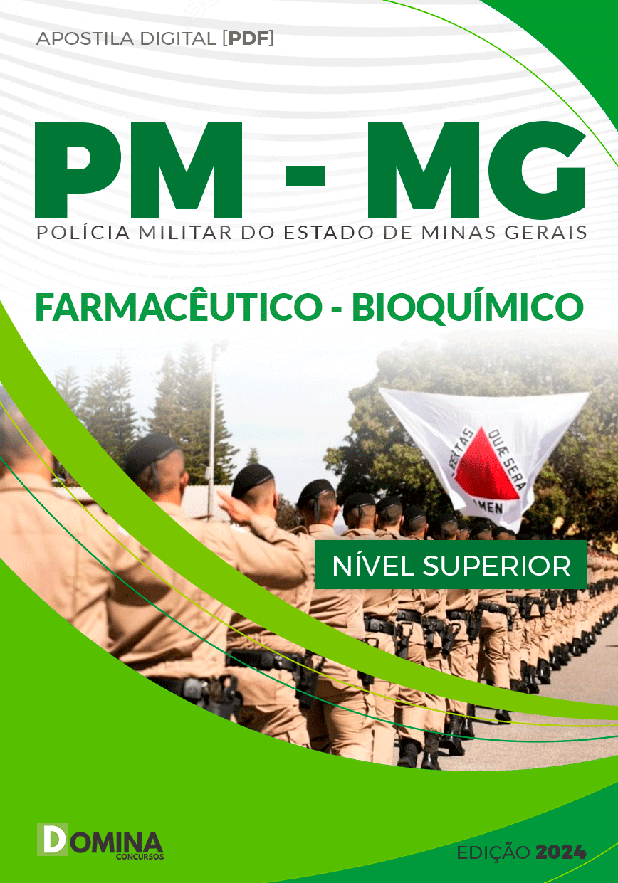 Apostila PM MG 2024 Farmacêutico Bioquímico