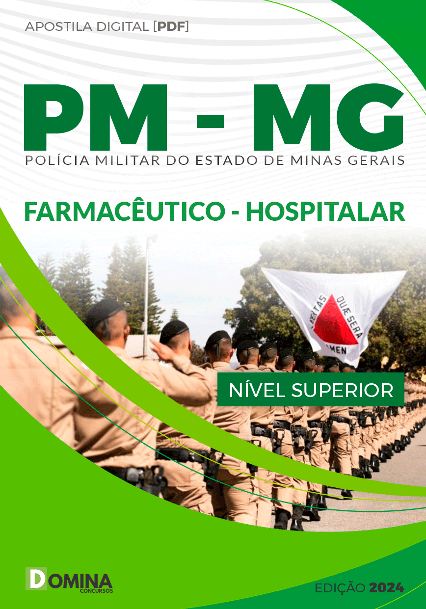 Apostila PM MG 2024 Farmacêutico Hospitalar