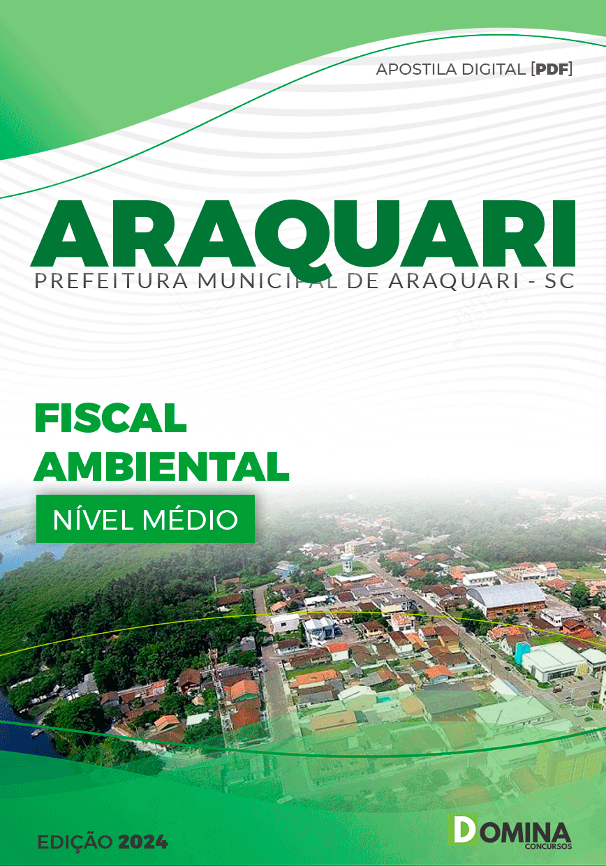 Apostila Pref Araquari SC 2024 Fiscal Ambiental