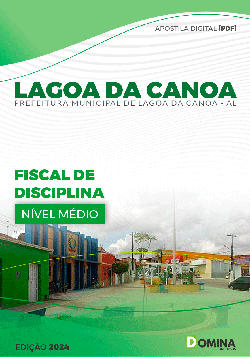 Apostila Pref Lagoa da Canoa AL 2024 Fiscal Disciplina