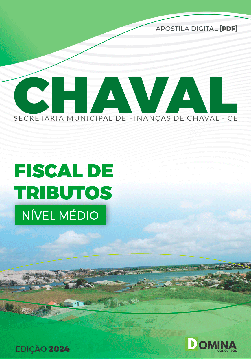 Apostila Concurso Pref Chaval CE 2024 Fiscal Tributos