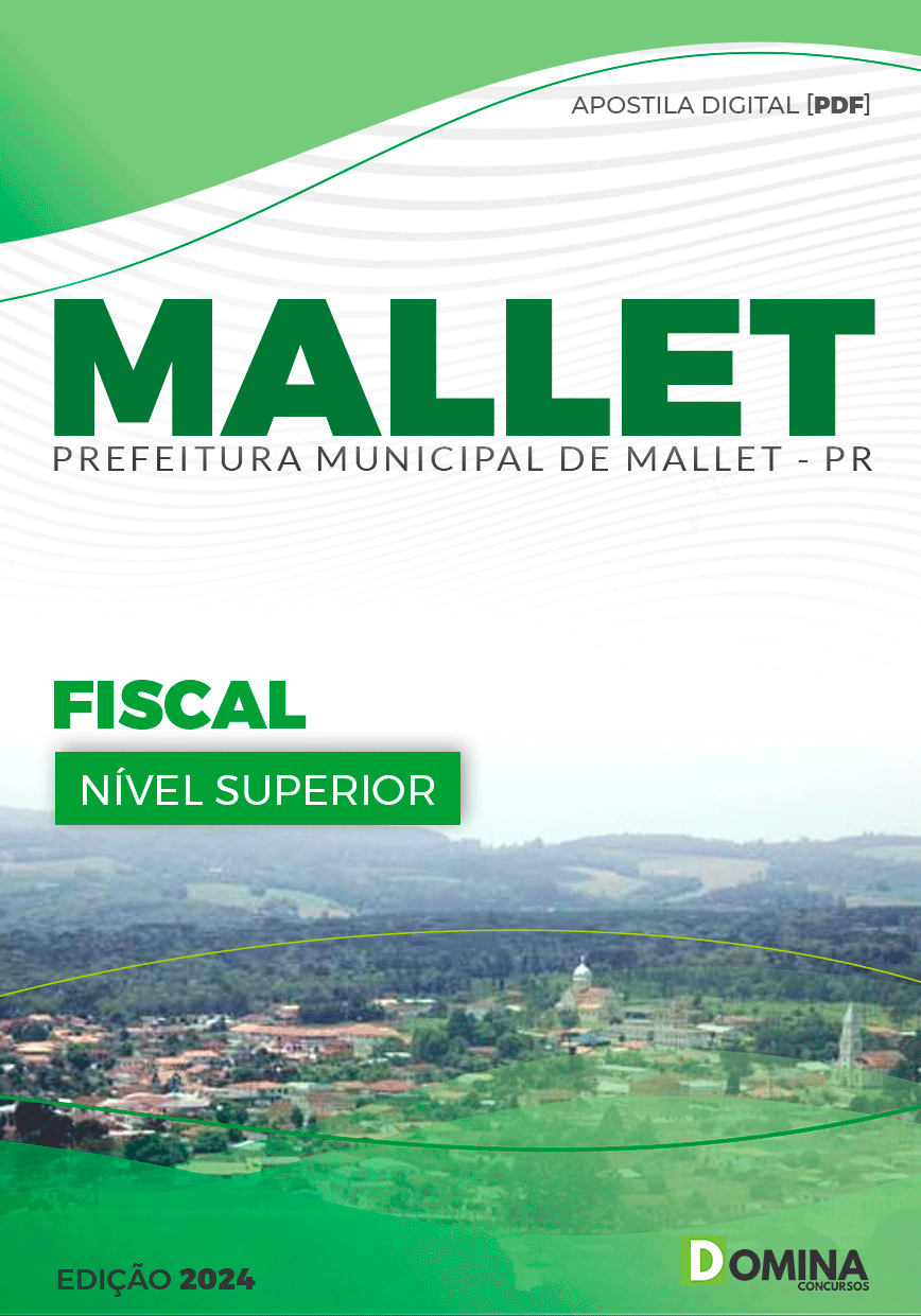 Apostila Pref Mallet PR 2024 Fiscal