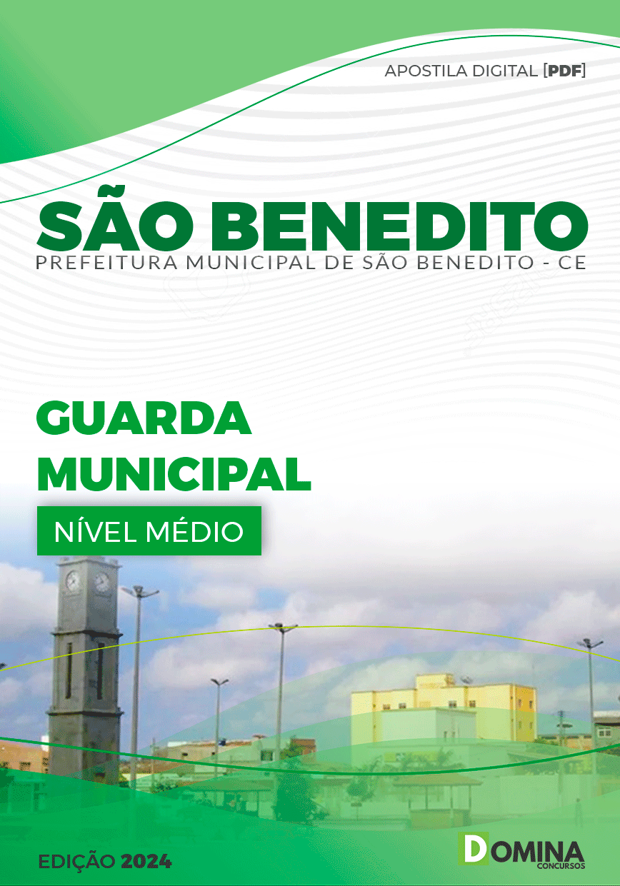 Apostila Pref São Benedito CE 2024 Guarda Municipal