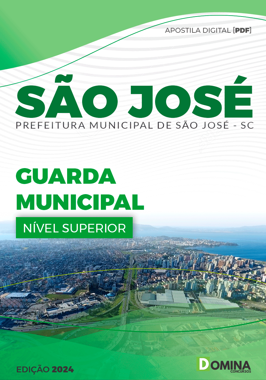 Apostila Pref São José SC 2024 Guarda Municipal