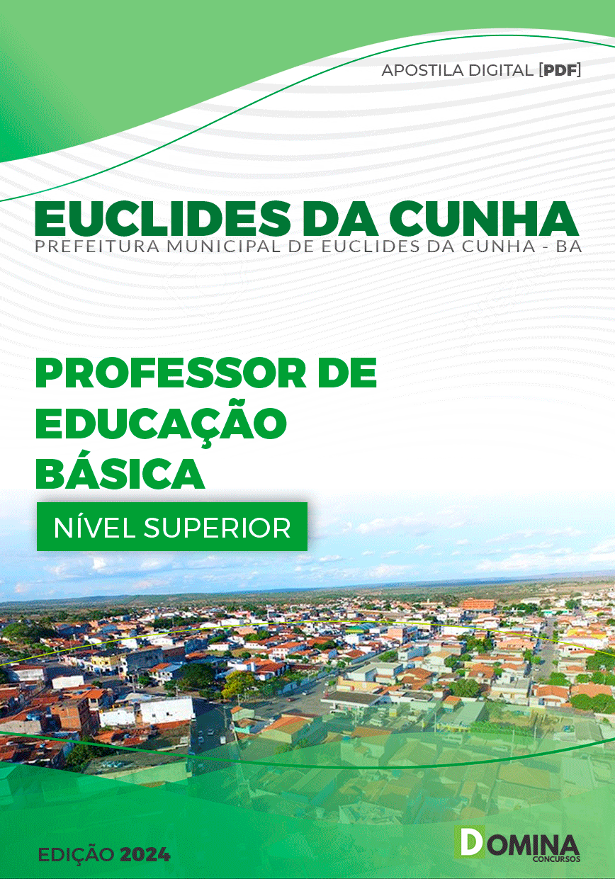 Pref Euclides da Cunha BA 2024 Professor de Educação Básica