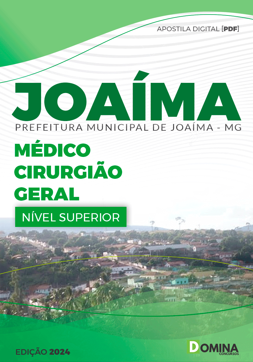 Apostila Pref Joaíma MG 2024 Médico Cirurgião Geral
