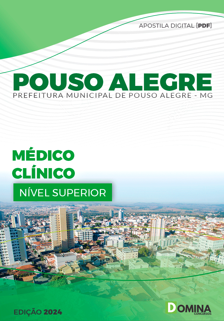 Apostila Pref Pouso Alegre MG 2024 Médico Clínico