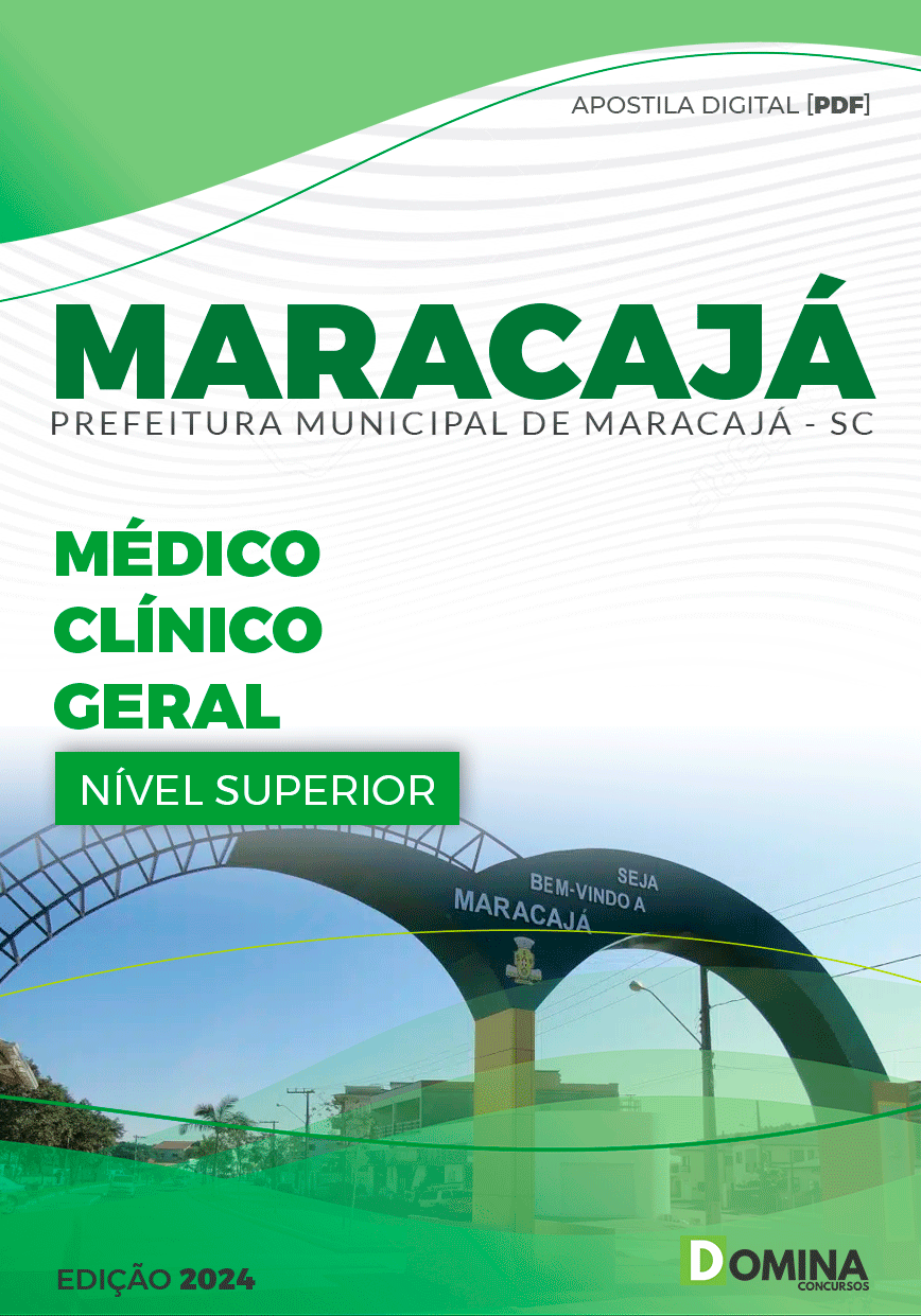 Apostila Concurso Pref Maracajá SC 2024 Médico Clínico Geral