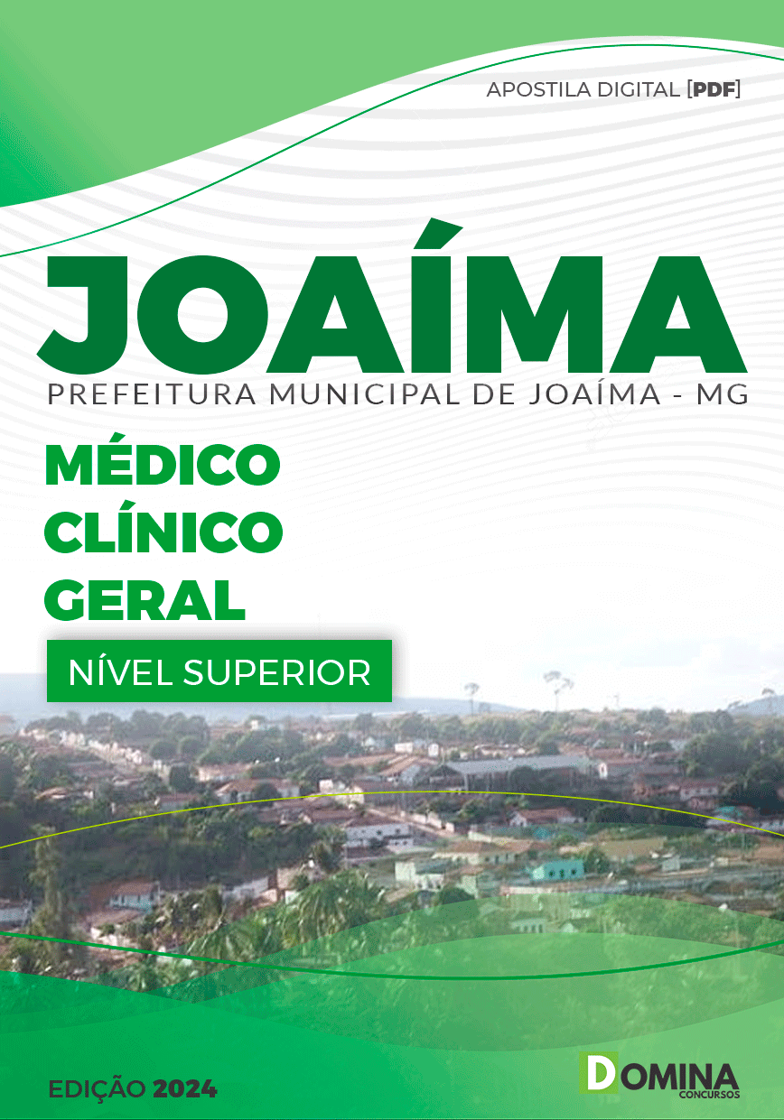 Apostila Pref Joaíma MG 2024 Médico Clínico Geral
