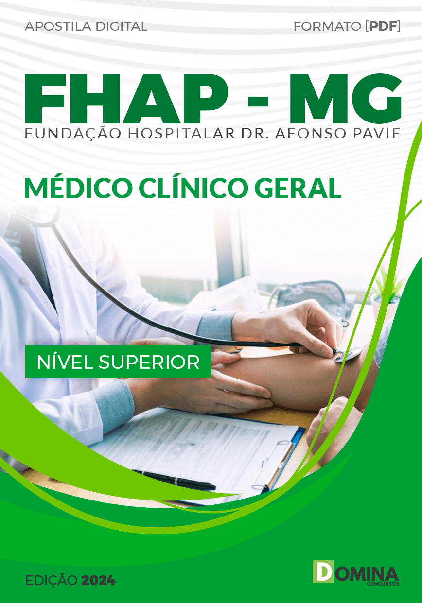 Apostila Concurso FHAP MG 2024 Médico Clínico Geral