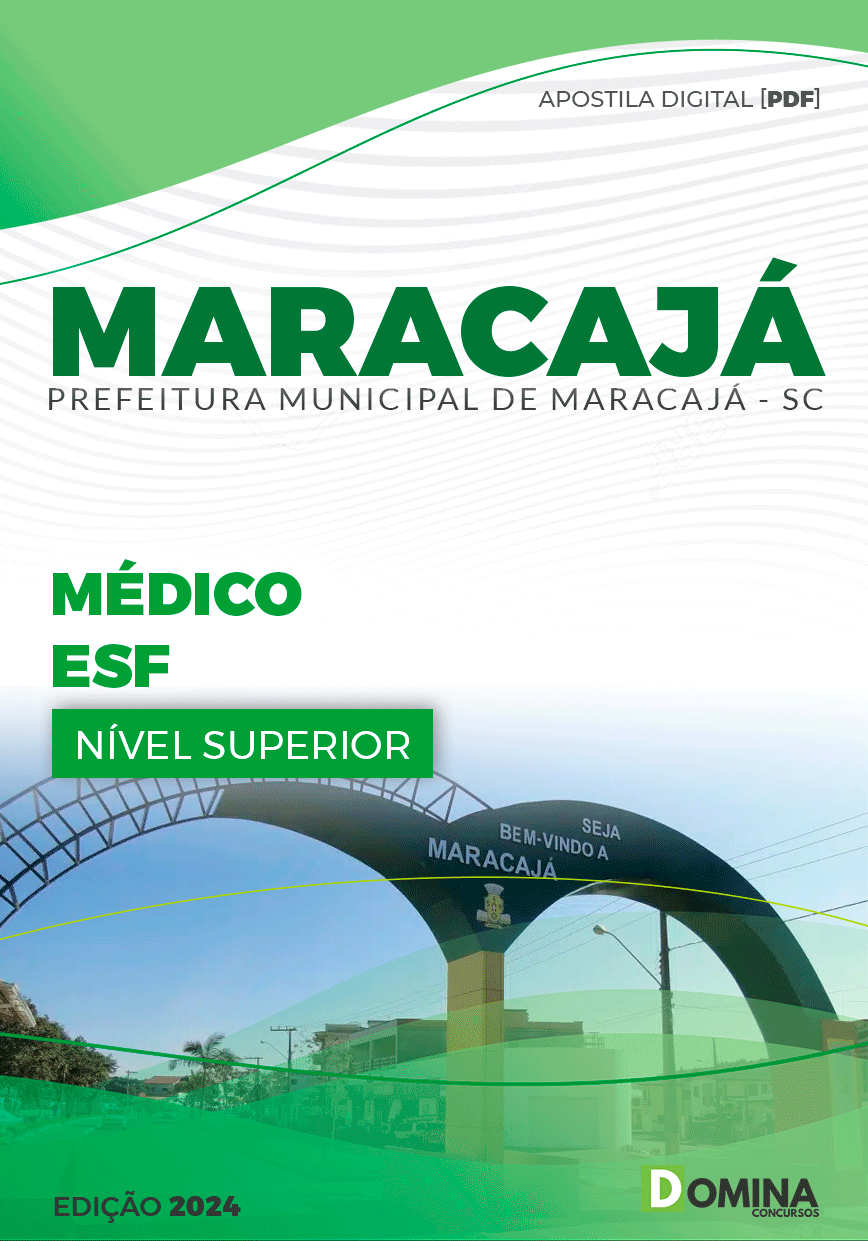 Apostila Concurso Pref Maracajá SC 2024 Médico ESF