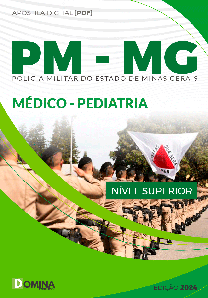 Apostila PM MG 2024 Médico Pediatria