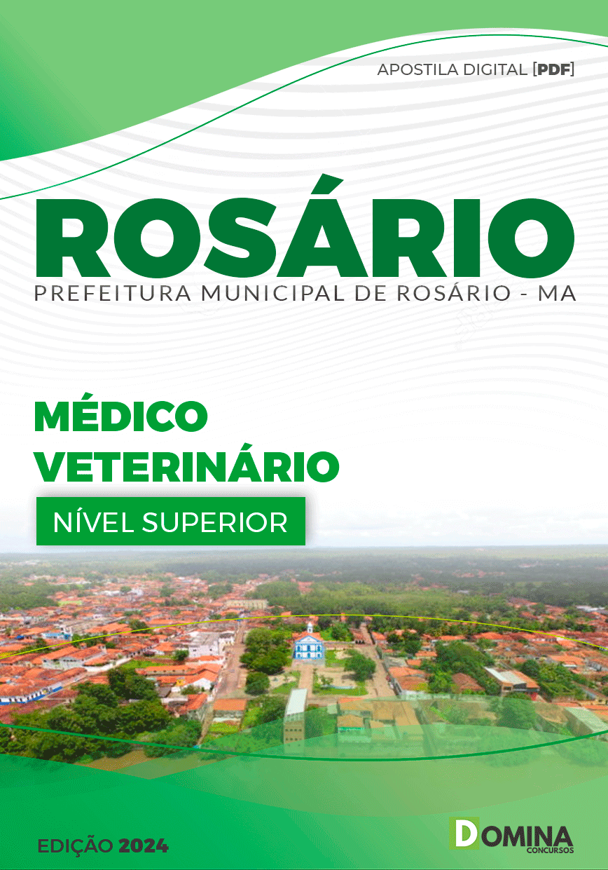 Apostila Pref Rosário MA 2024 Médico Veterinário
