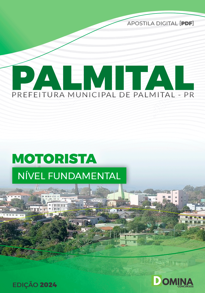 Apostila Pref Palmital PR 2024 Motorista