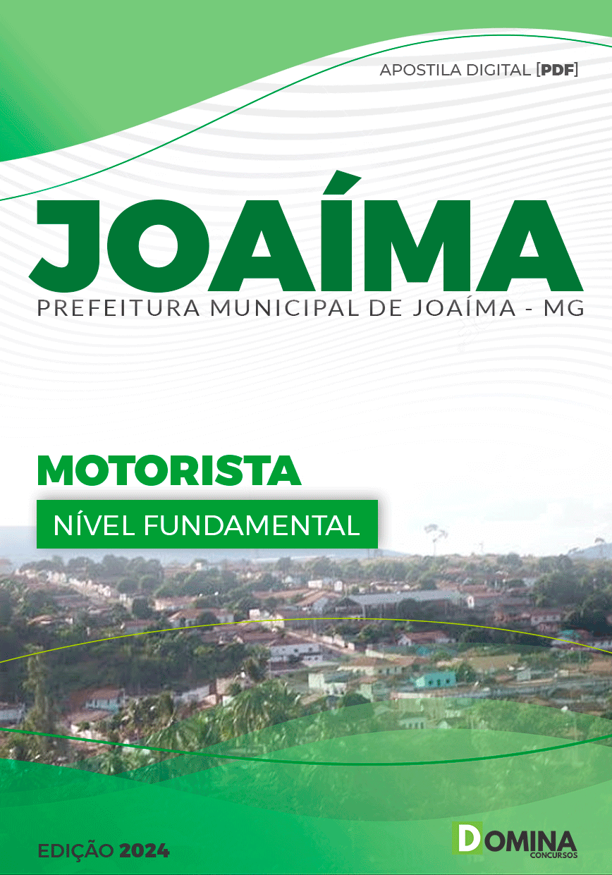Apostila Pref Joaíma MG 2024 Motorista