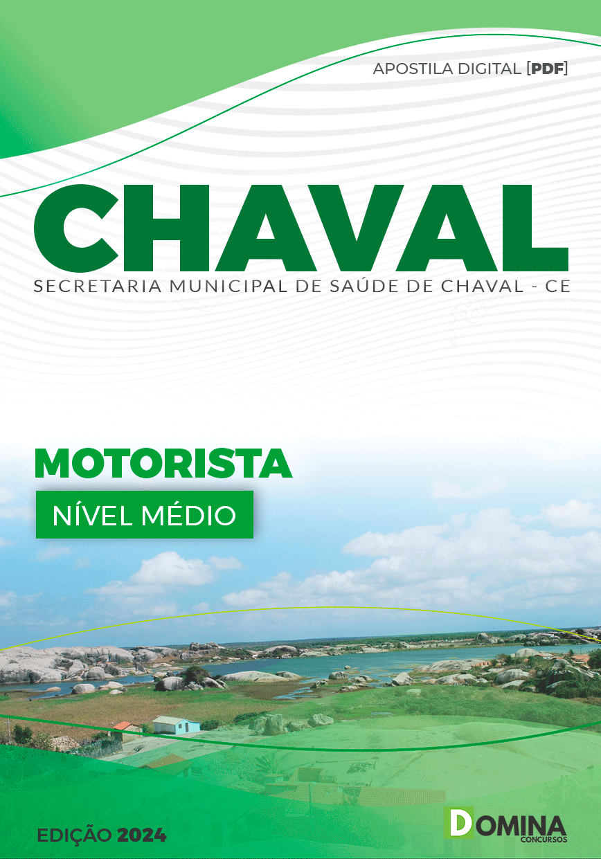 Apostila Concurso Pref Chaval CE 2024 Motorista