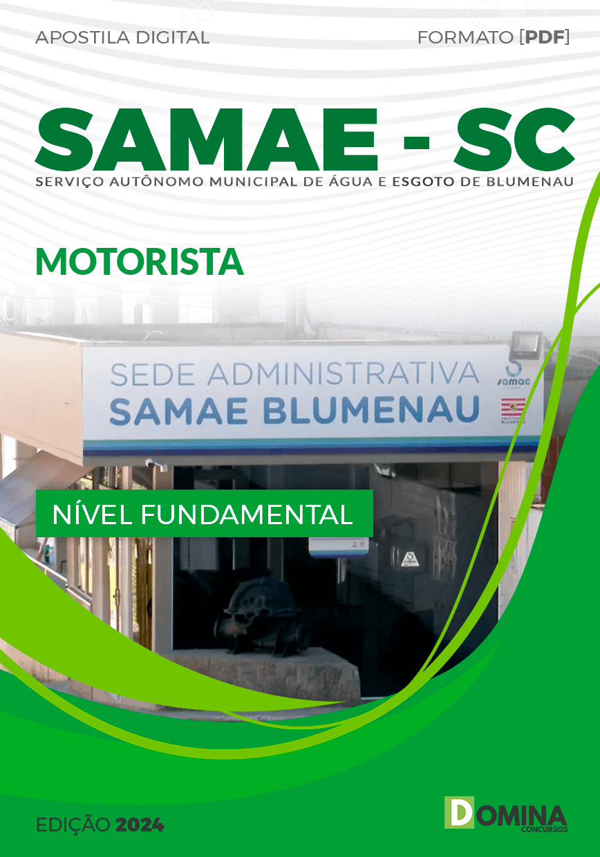 Apostila Concurso SAMAE SC 2023 Motorista